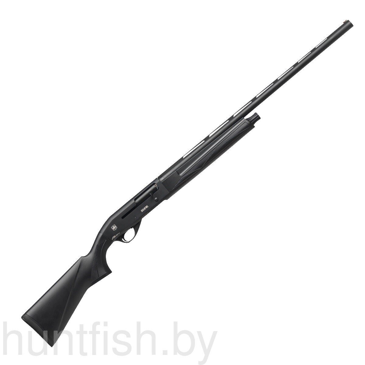Ружье охотничье гладкоствольное инерционное Neo Synthetic Black, 12/76, длина ствола 71см, пластиковый приклад Soft Touch