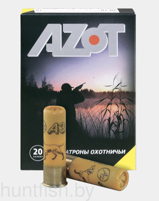 Патрон охотничий 20/70 др.№0 24гр.