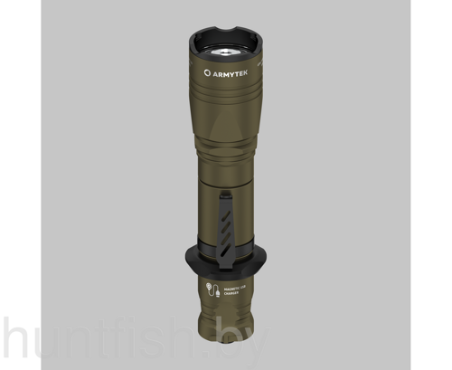 Фонарь Armytek Dobermann Pro Magnet USB OliveТеплый