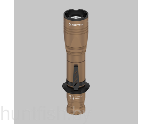 Фонарь Armytek Dobermann Pro Magnet USB Sand Теплый