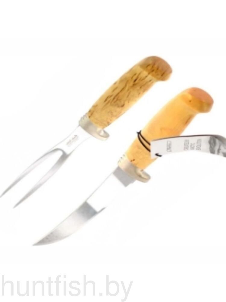 Нож Marttiini DELUXE ROAST SET (150/270) набор нож+вилка