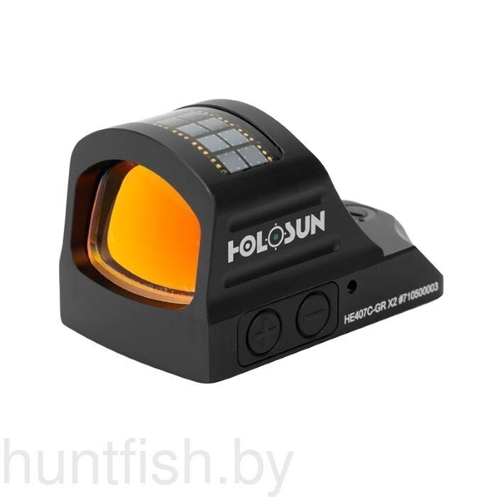 коллиматор Holosun OpenELITE X2 micro открытый,БЕЗ КРОНШТЕЙНА, солнечная  батарейка, на Weaver