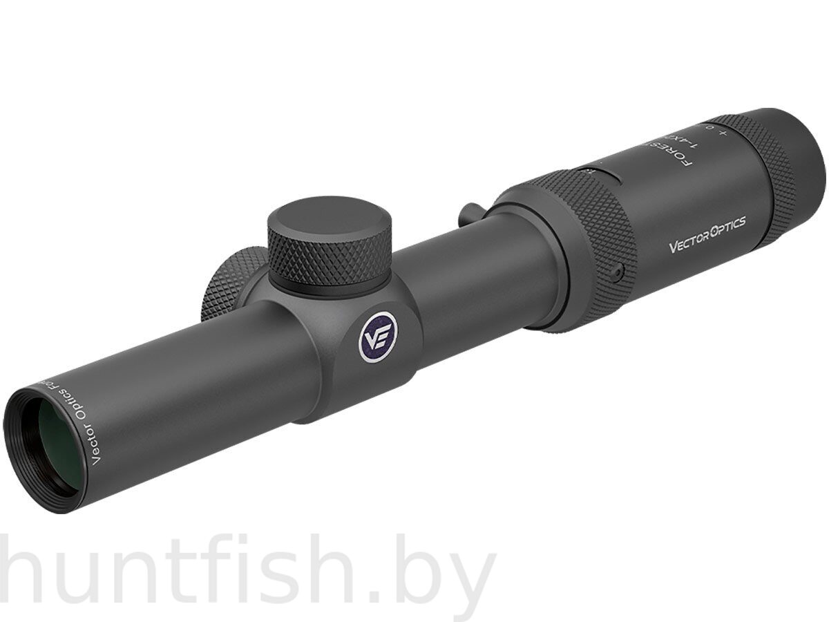 Прицел Vector Optics Forester 1-4x24, сетка VFD-3 (MOA), без подсветки, 30мм, поправки 1/2 MOA, IPX4