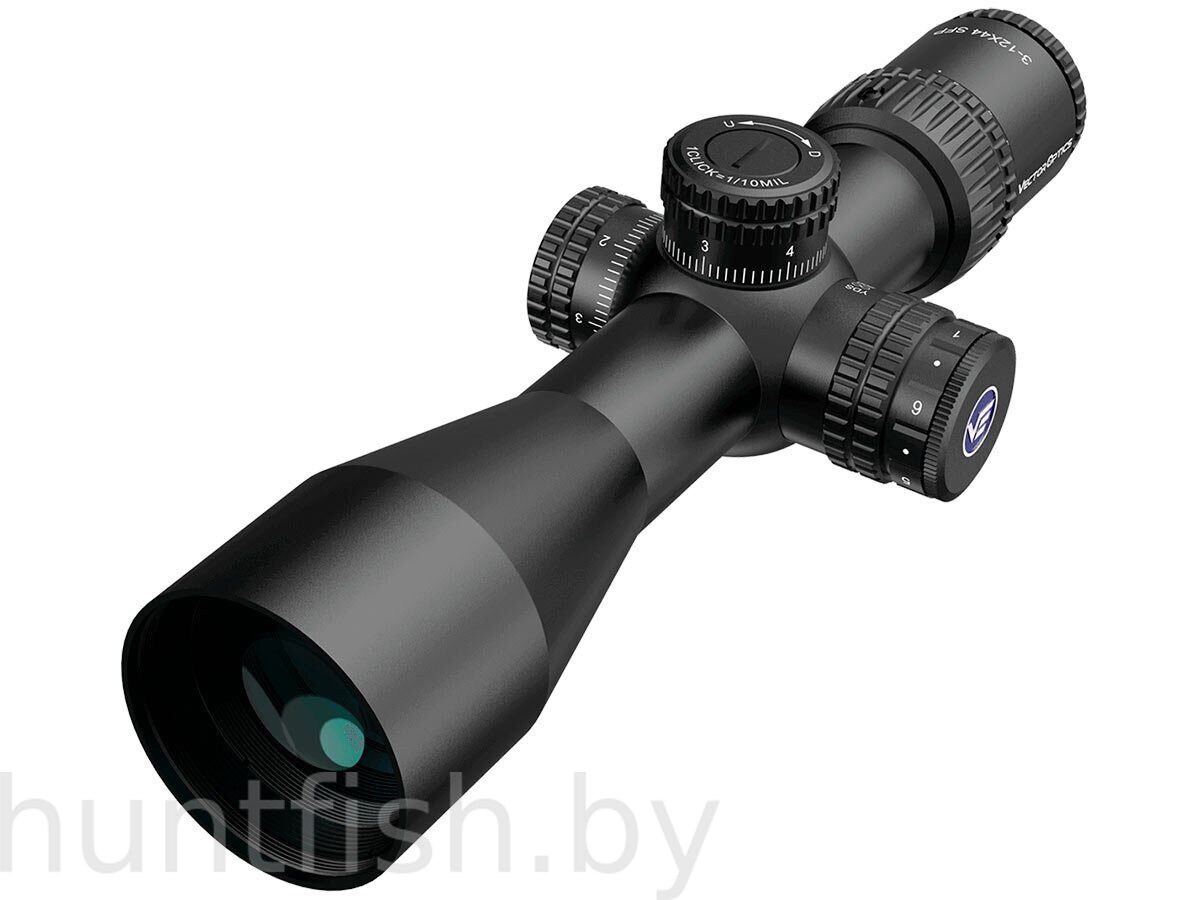 Прицел Vector Optics Veyron 3-12x44 IR, SF-параллакс, сетка MPR-V10 (MIL), подсветка красная, 30мм,
